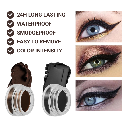 Delouris Beauty - Eyeliner product with application examples